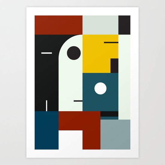 BAUHAUS AGE Art Print