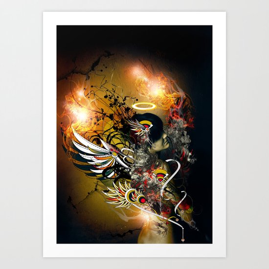 Satan Art Print