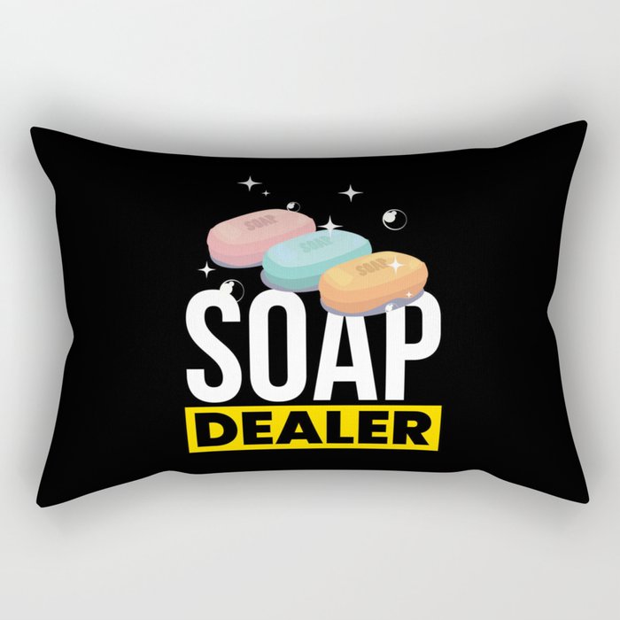 Soap Dealer Soap Making Rectangular Pillow