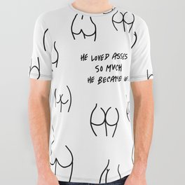Asses All Over Graphic Tee
