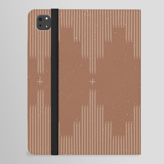Southwestern Minimalist - Camel Brown iPad Folio Case