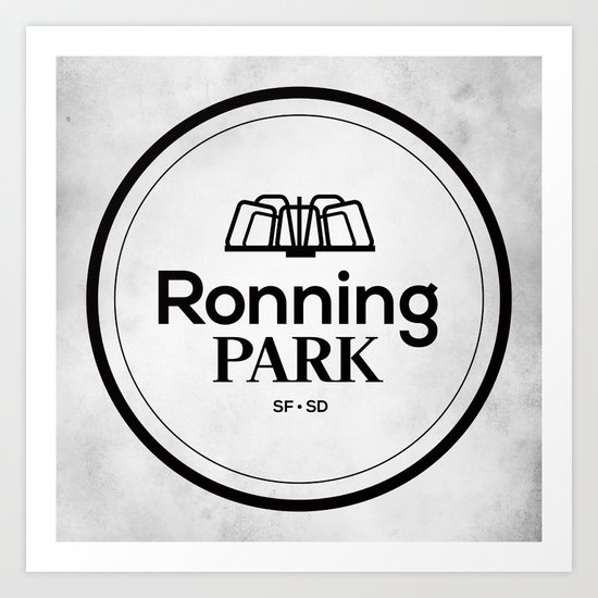 Ronning Park Art Print