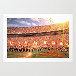 Clemson Art Prints For Any Decor Style Society6