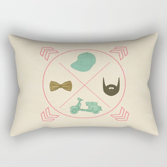 my vision della dolce vita Rectangular Pillow