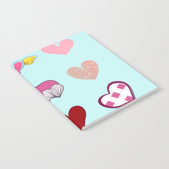 Hearts Notebook