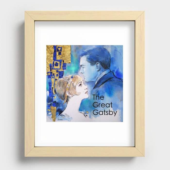 The Great Gatsby Recessed Framed Print