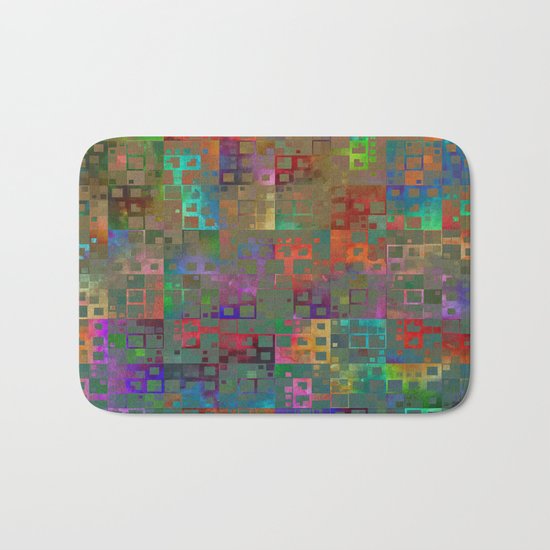 Geometrical Pattern 3 Bath Mat