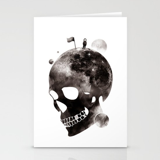 the darkest side Stationery Cards