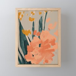 Bouquet Of Summer Citrus Framed Mini Art Print