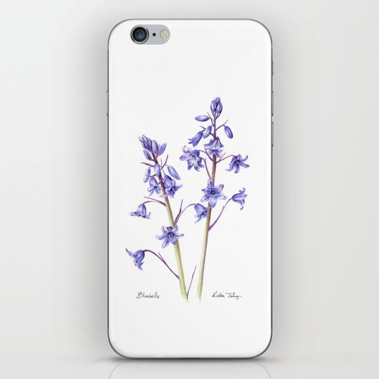 Bluebells iPhone & iPod Skin