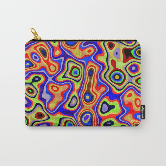 Cool colorful patterns abstract Carry-All Pouch