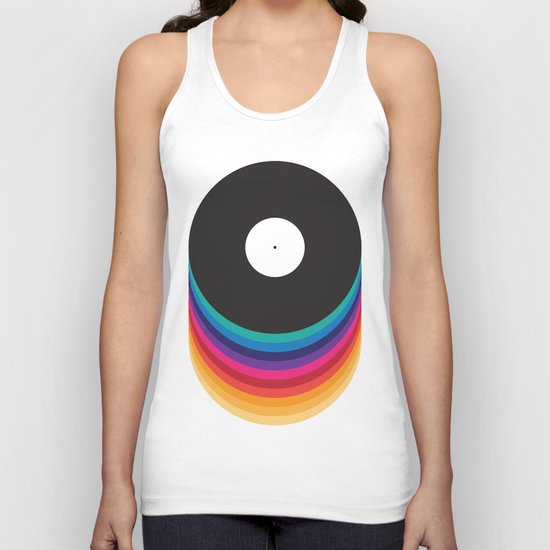 Happy Music Unisex Tank Top
