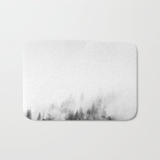 Monochromatic Landscape Bath Mat