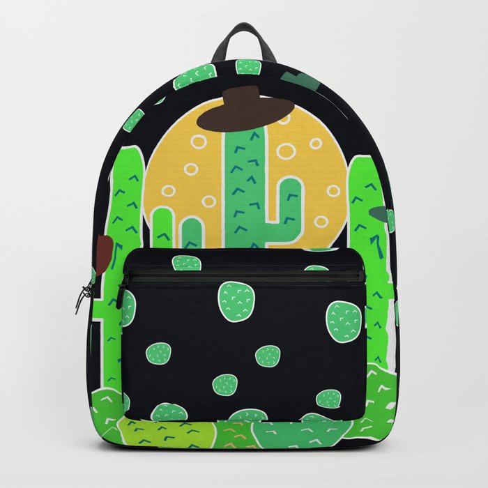 Cacti with hats Backpack