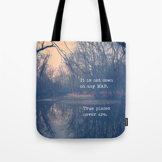True Places Tote Bag