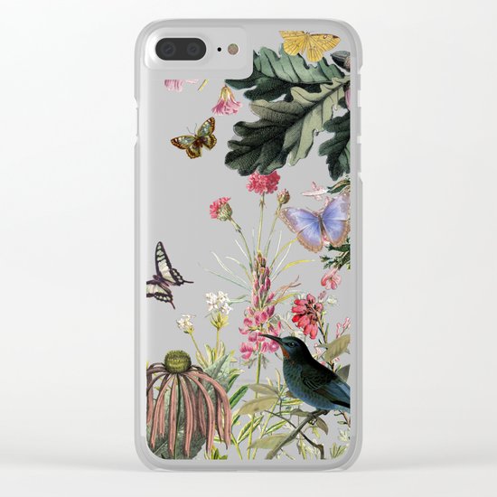 LET'S GET LOST Clear iPhone Case