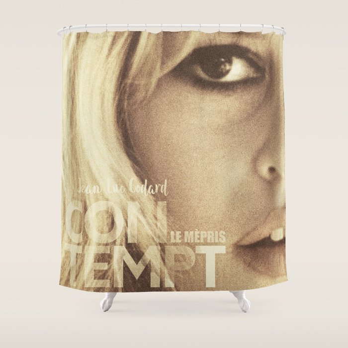 pics Contempt Movie Poster brigitte bardot contempt movie poster le mepris jean luc godard fritz lang shower curtain by stefanoreves