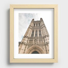 European Tower Recessed Framed Print