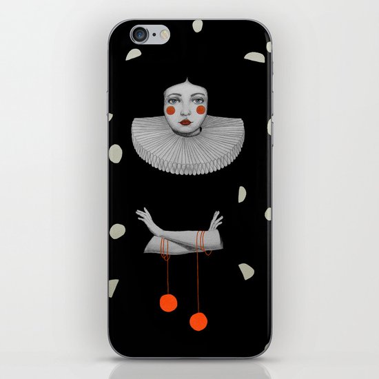 Rodinia in Black iPhone & iPod Skin
