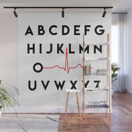Nursing alphabet Wall Mural