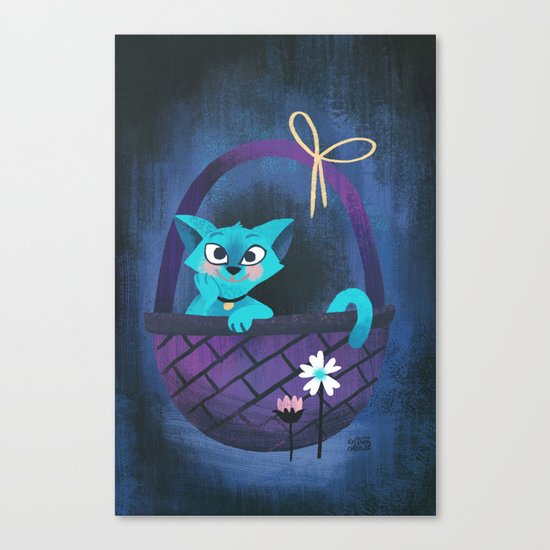 Something Blue Canvas Print