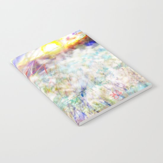Sunrise of Sunset On Fire Notebook