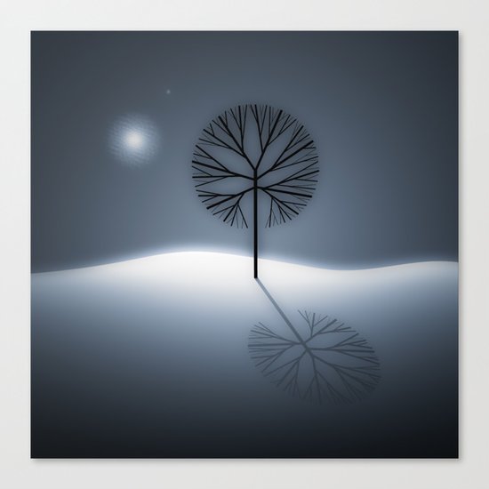 night Canvas Print