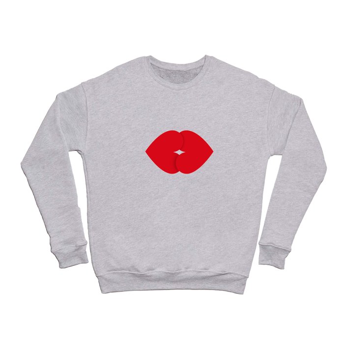 Hearts Kiss Crewneck Sweatshirt