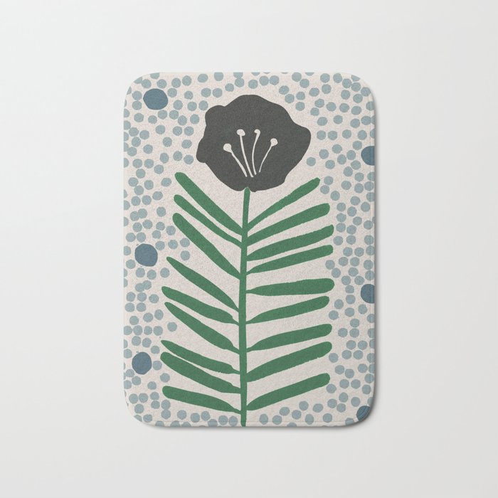 Seedling Floral Bath Mat