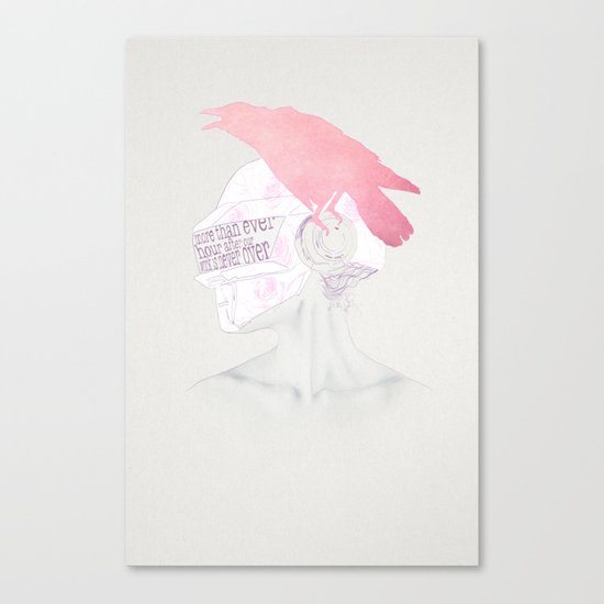 Never Over Canvas Print
