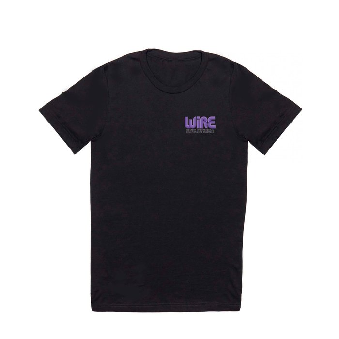 WIRE logo - black fabric w/colour T Shirt