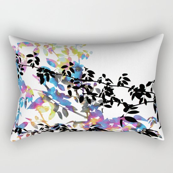 Rose Vine Ecstasy Rectangular Pillow