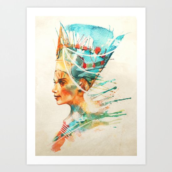 Nefertiti Art Print