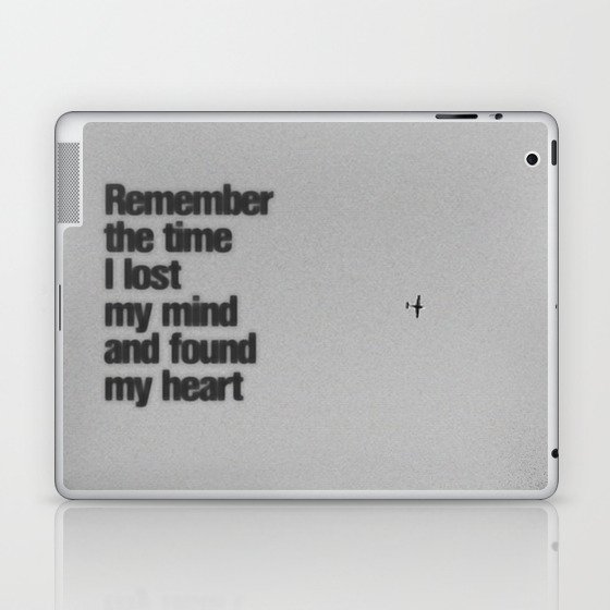 Remember The Time... Laptop & iPad Skin