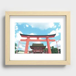 Fushimi Inari Taisha Recessed Framed Print