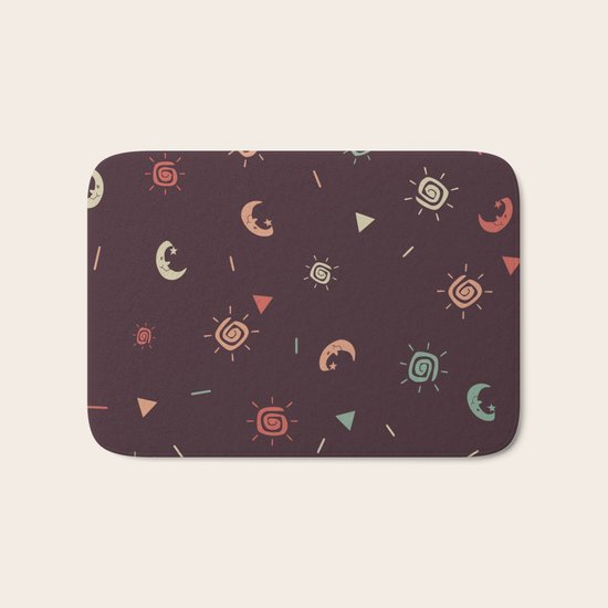 Day and night Bath Mat