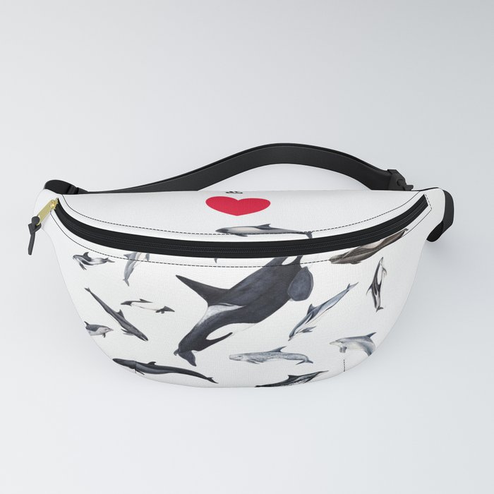 I love dolphins Fanny Pack