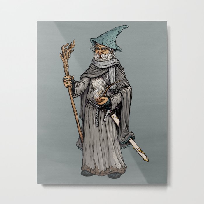 The Grey Pilgrim Metal Print