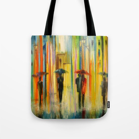 Rainy day Tote Bag