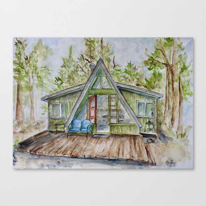 The Cabin Canvas Print