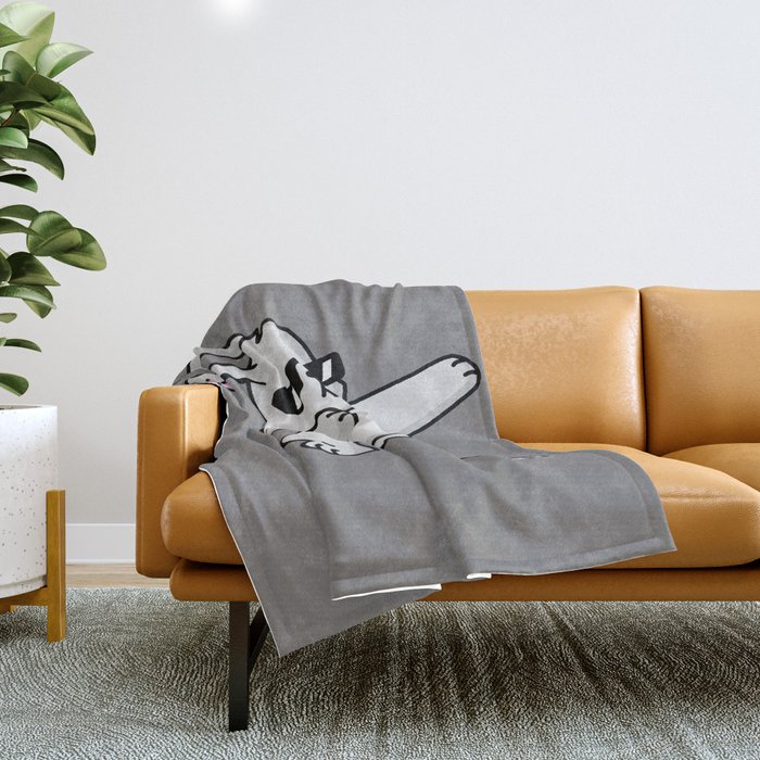 Easter bunny online throw blanket