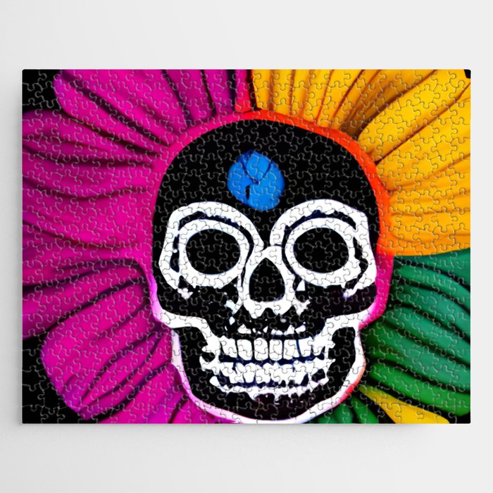 skull flower Jigsaw Puzzle