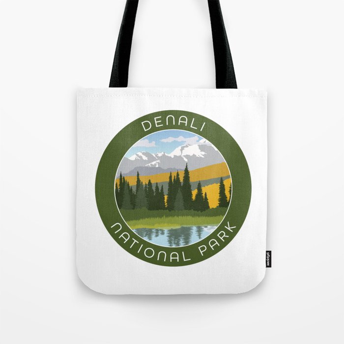 Denali National Park Tote Bag