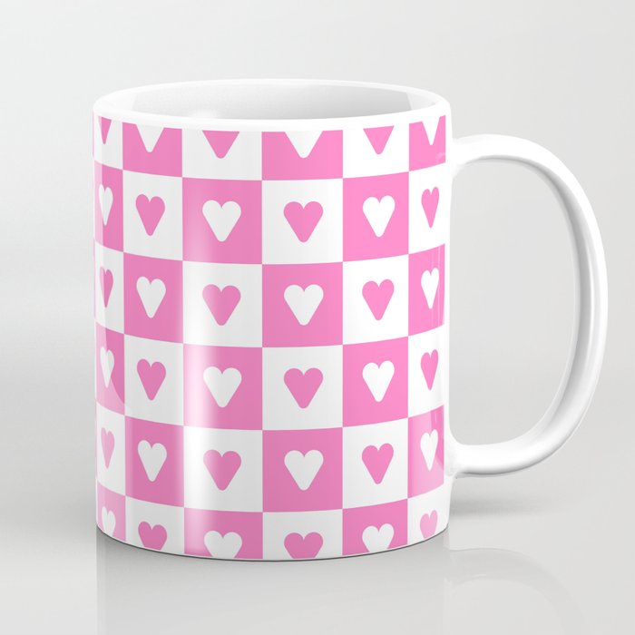 heart and love 16- pink Coffee Mug