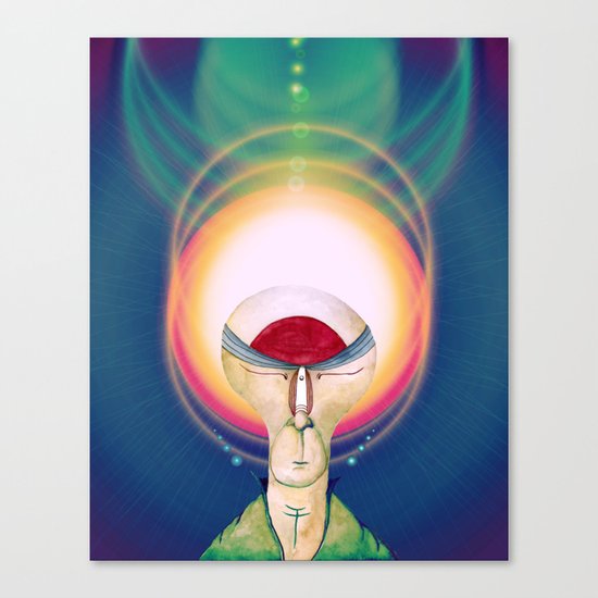 The Cosmic Glow Canvas Print