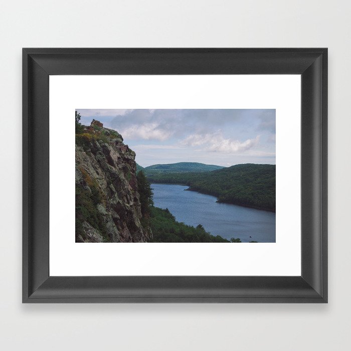 Michigan, UP Framed Art Print