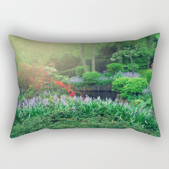 Fantasy garden Rectangular Pillow