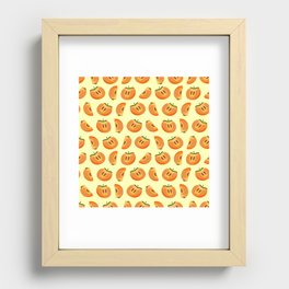 Peaches All Over Recessed Framed Print