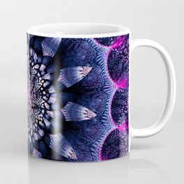 Mandala Flower Ultra Violet Art Coffee Mug