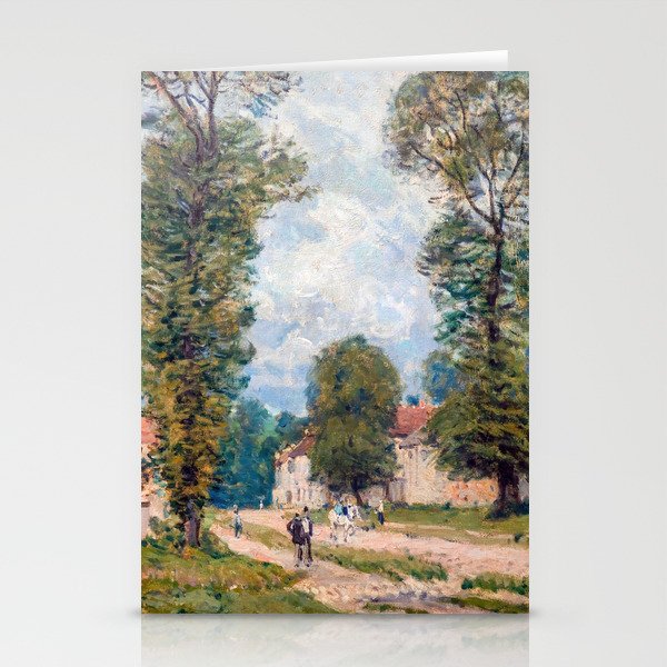 Alfred Sisley - The Versailles Road Stationery Cards